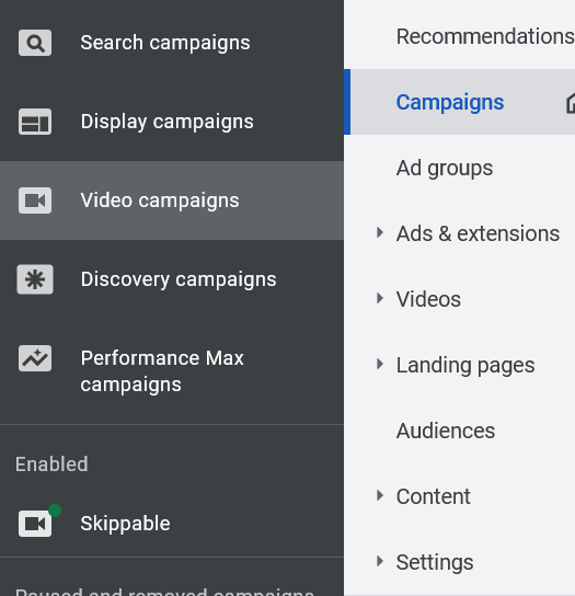 How to add related videos in Google Ads 19 25 13 Campaigns PPC Panos